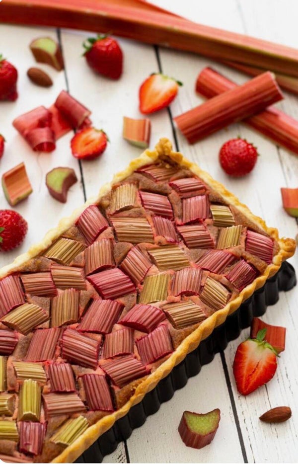 Fondant rhubarbe fraise