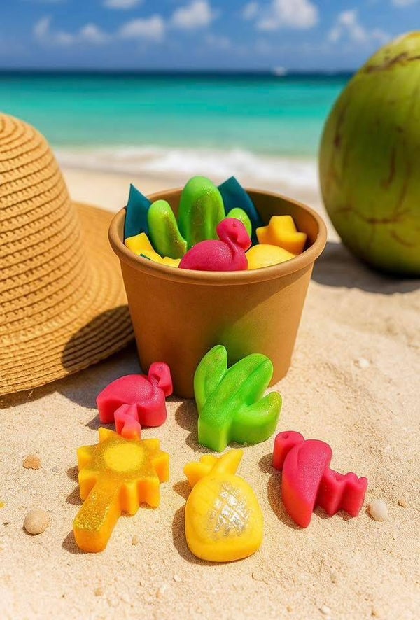 Boîte remplie de fondants paradisiaque 🌴