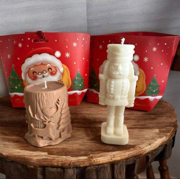 Laissez la magie opérer avec notre bougie Casse-Noisette