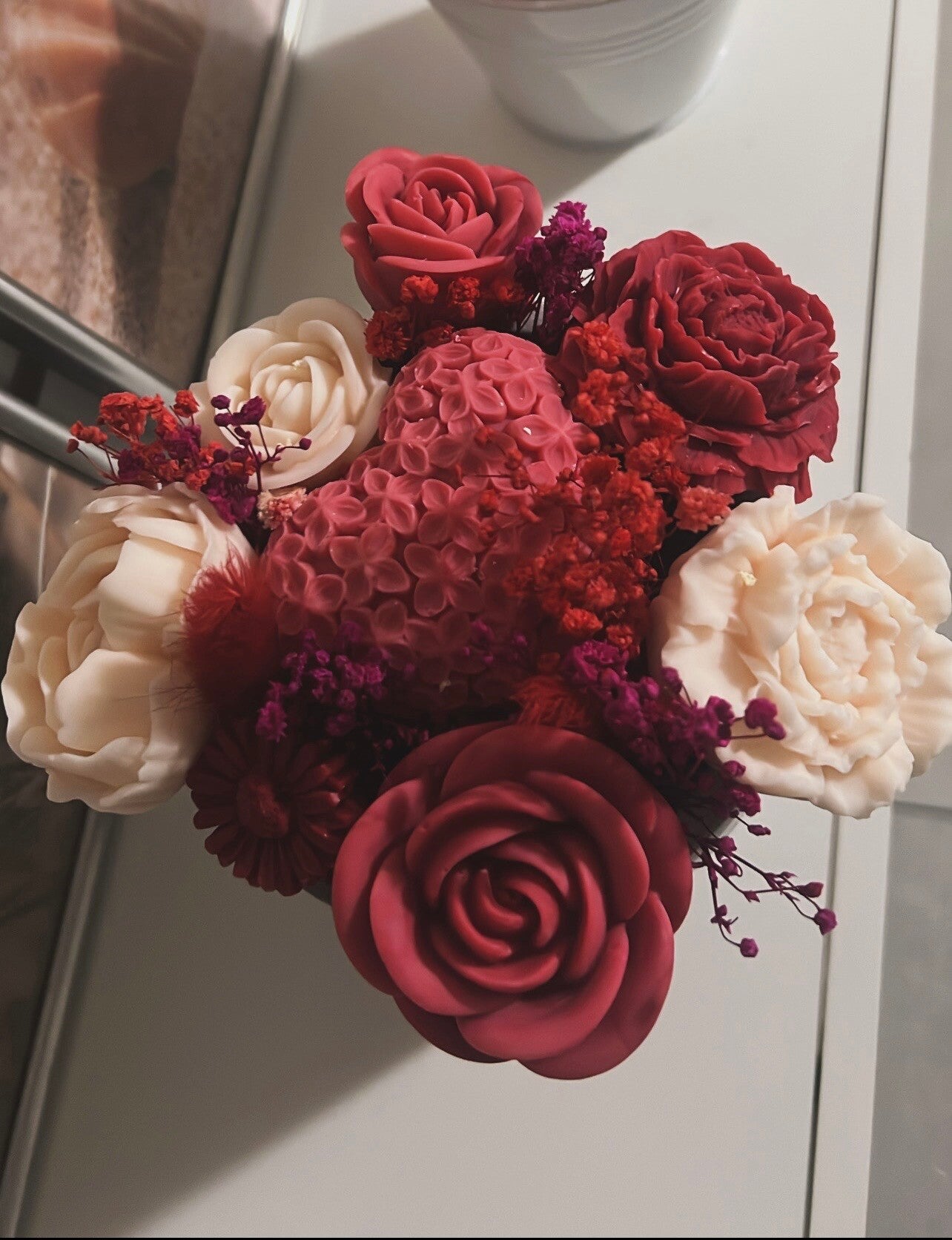 Bouquets de 8 fleurs éternelle 🌹