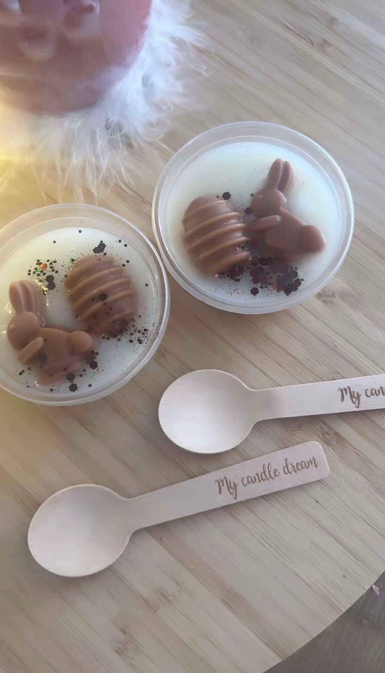 Fondant à la cuillère : chocolat noisette