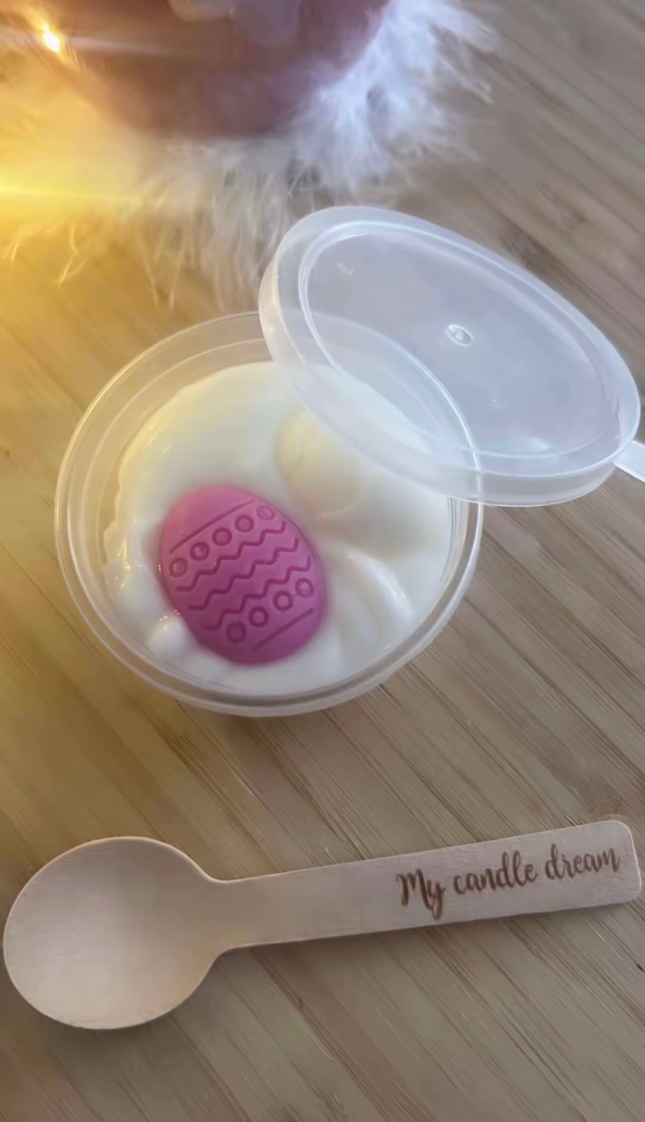 Fondant à la cuillère : Nougat