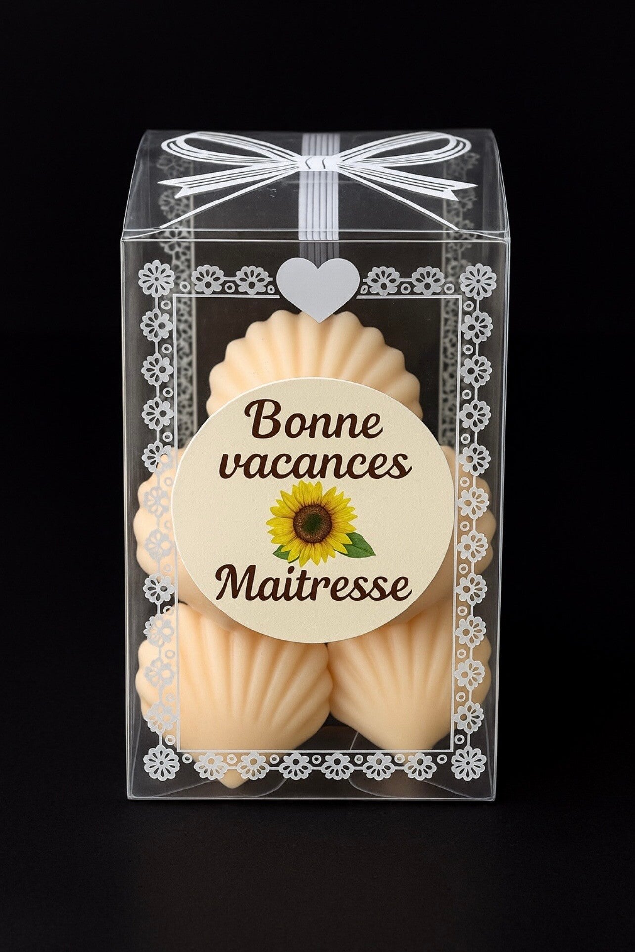 5 coquillages à faire fondre 🐚 inscriptions au choix