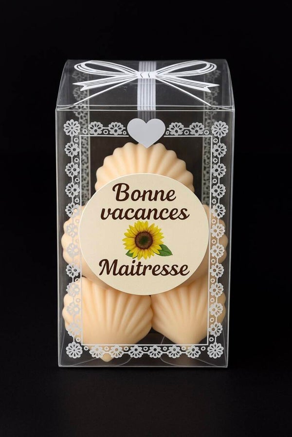 5 coquillages à faire fondre 🐚 inscriptions au choix