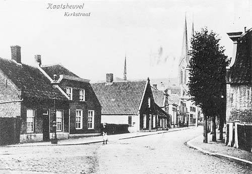 Hoofdstraat vooraan, ca. 1900.