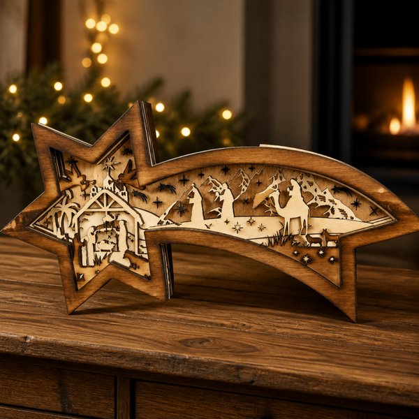 Schattenbox Weihnachten