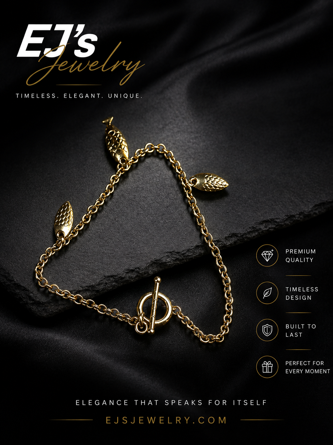 EJ’s Angler’s Gold Bracelet