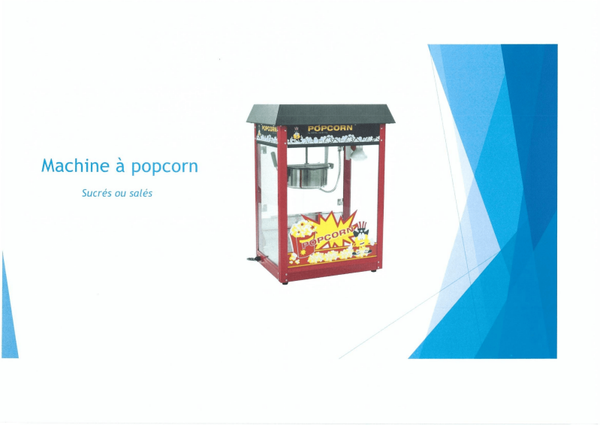 Machine à popcorn