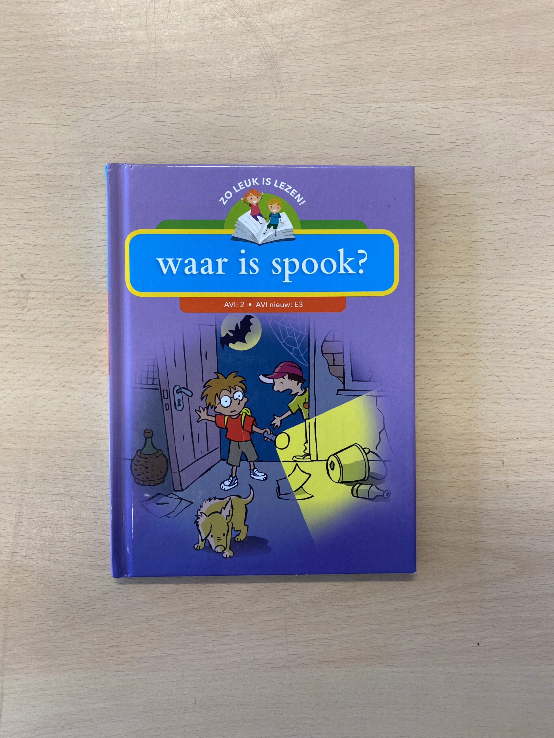 leesboek 'waar is spook?' AVI E3