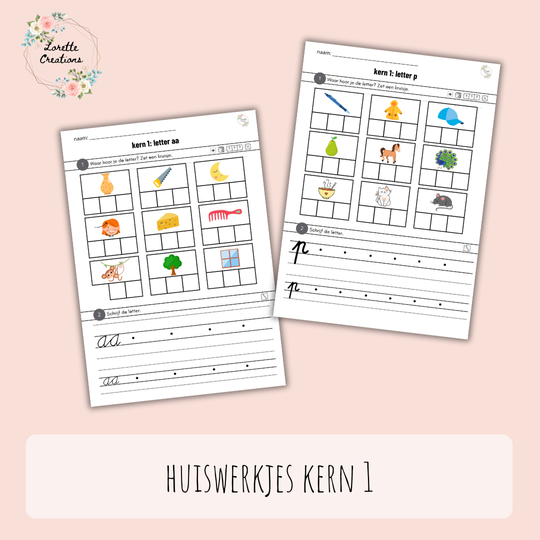 Huiswerkjes kern 1