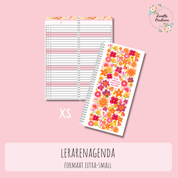 Lerarenagenda 2026 - 2027 EXTRA-SMALL