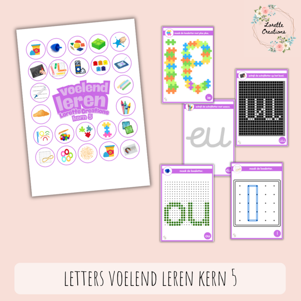 Letters voelend leren - KERN 5