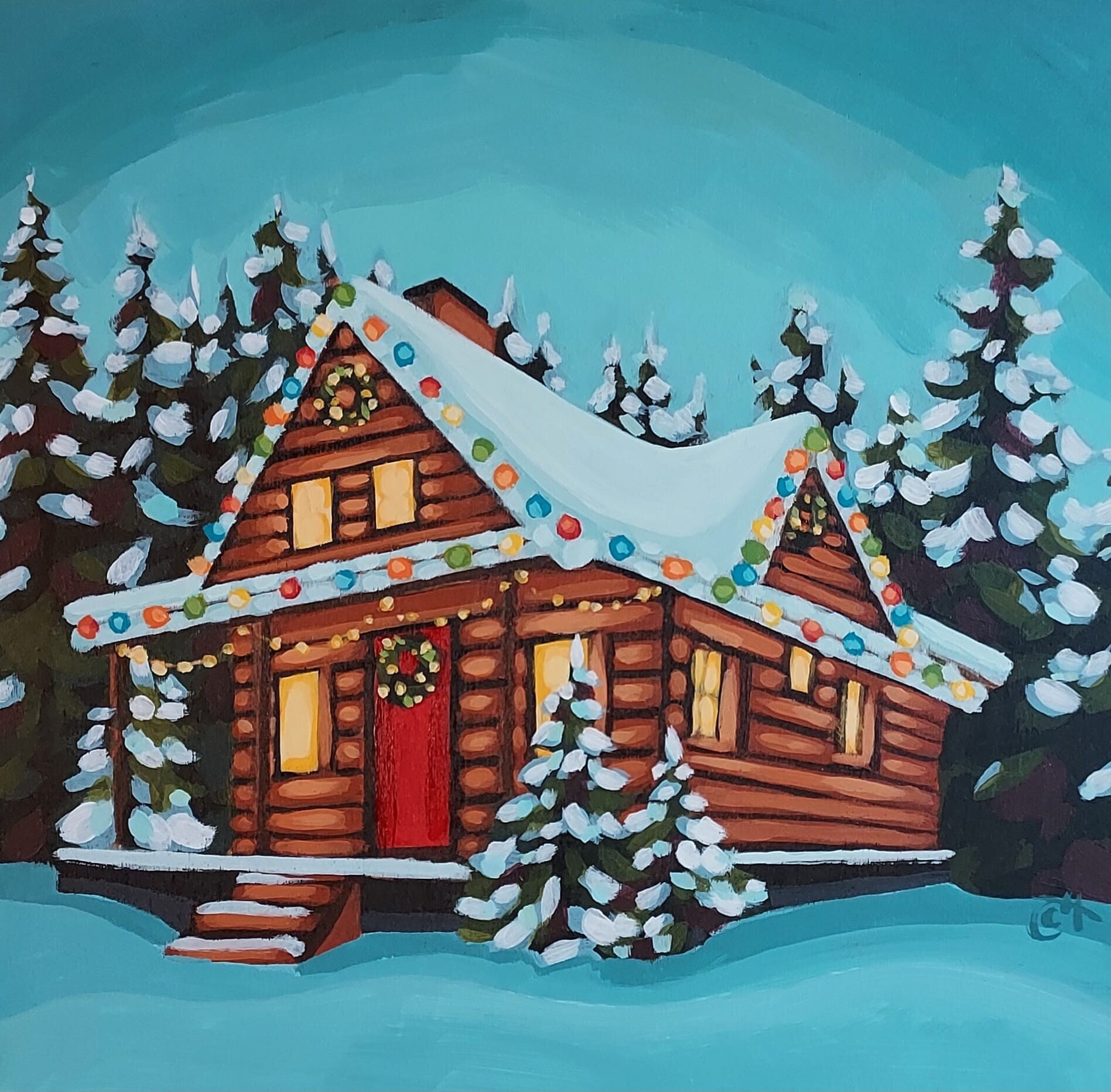 Colorado Christmas - Print