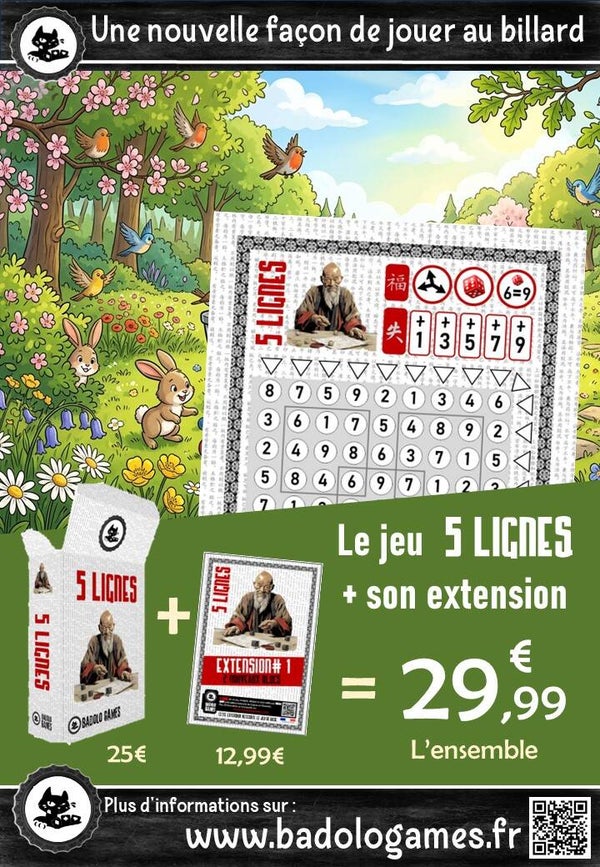 Offre découverte - 5 LIGNES