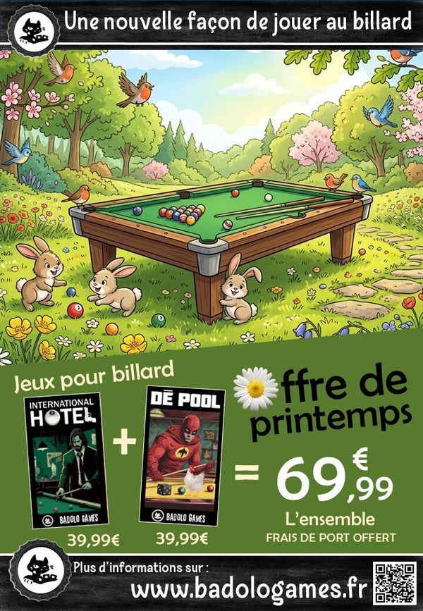 Offre découverte - Jeux pour Billards