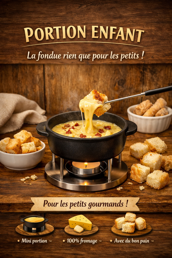 Fondue aux Fromages pour Enfant