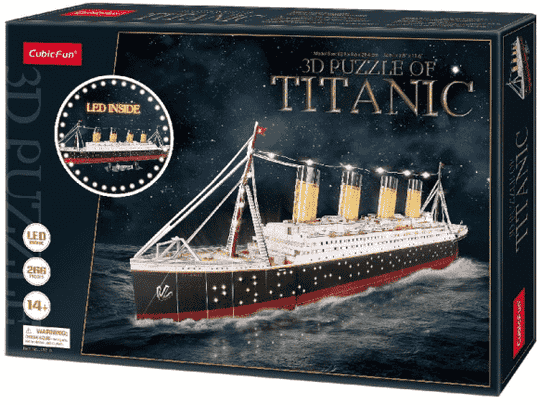 3D Titanic Led 266 Stukjes