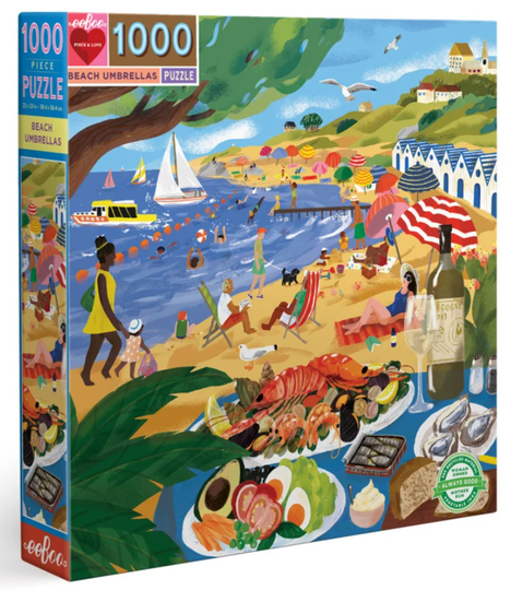 Beach Umbrella`s 1000 Stukjes