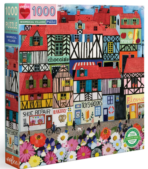 Whimsical Village 1000 Stukjes