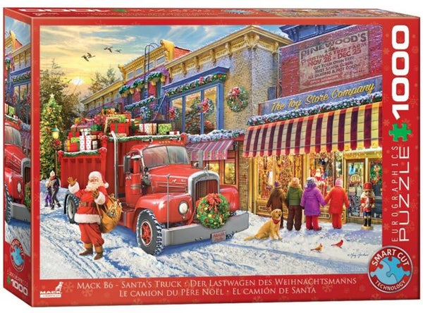 Eurographics Mack B6 - Santa`s Truck Christmas 1000 Stukjes