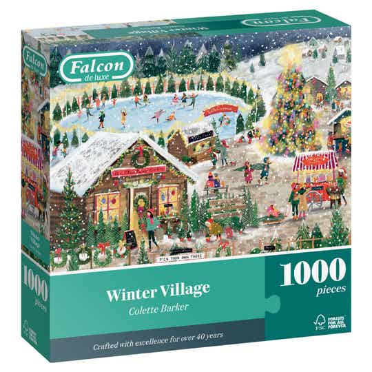 FALCON Winter Village 1000 Stukjes