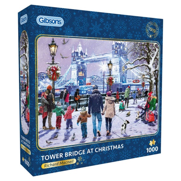 Gibsons - Tower Bridge At Christmas 1000 Stukjes