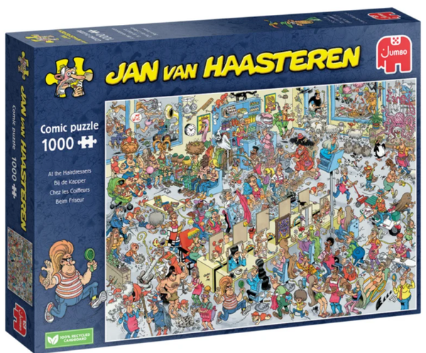 Jan van Haasteren - Bij De Kapper 1000 Stukjes