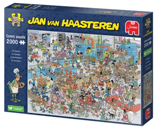Jan van Haasteren De Bakkerij 2000 Stukjes