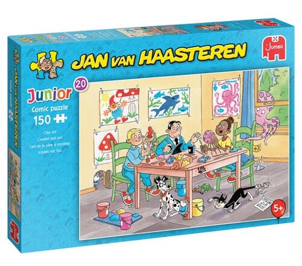 Jan van Haasteren Junior 20 - Creatief Met Klei 150 Stukjes