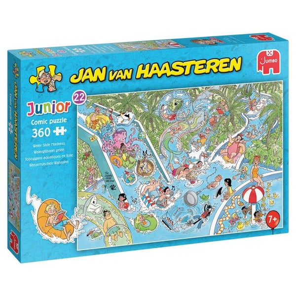 Jan van Haasteren Junior 22 - Waterglijbaangekte 360 Stukjes