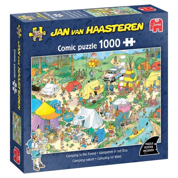 Jan van Haasteren Kamperen In Het Bos 1000 Stukjes