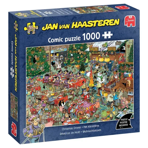 Jan van Haasteren Het Kerstdiner 1000 Stukjes
