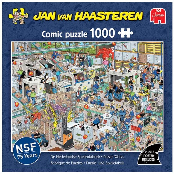 Jan van Haasteren De Nederlandse Spellenfabriek 1000 Stukjes