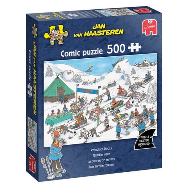 Jan van Haasteren Rendier Races 500 Stukjes