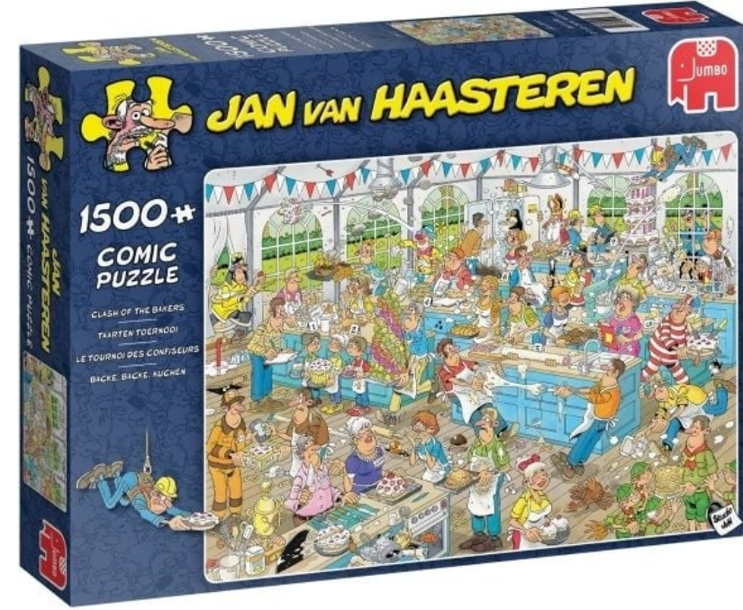 Jan van Haasteren Taartentoernooi 1500 Stukjes