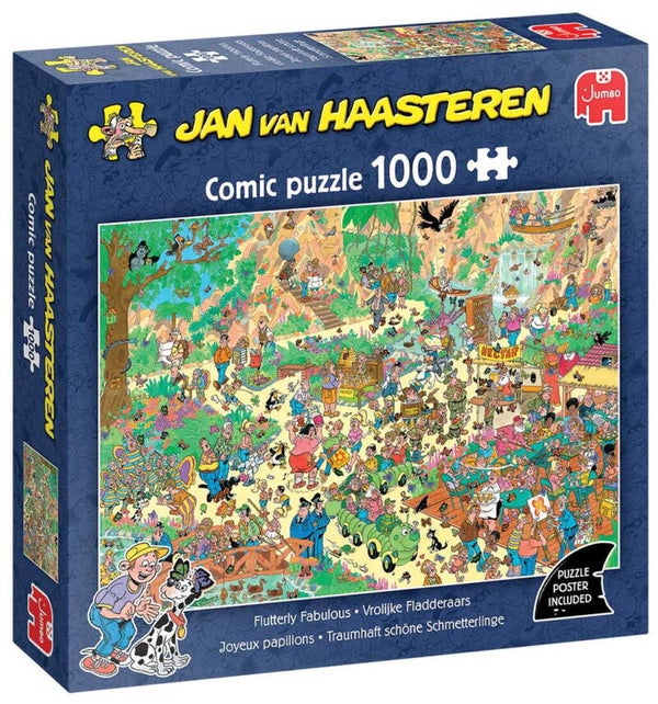 Jan van Haasteren Vrolijke Fladderaars 1000 Stukjes