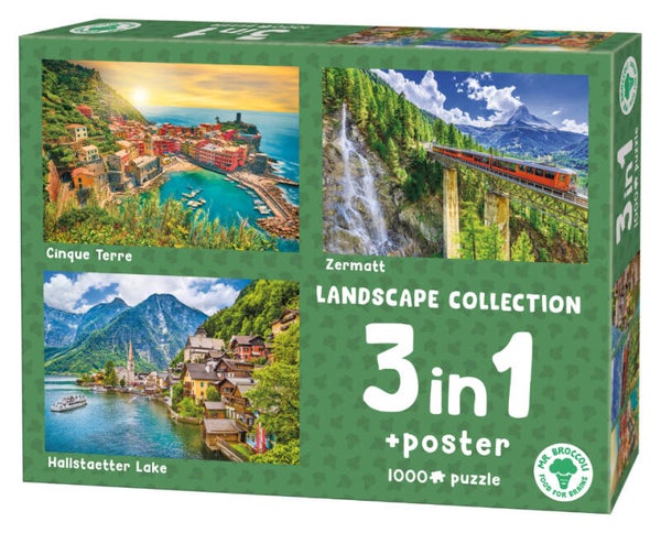 Mr. Broccoli Landscape 3 x 1000 Stukjes