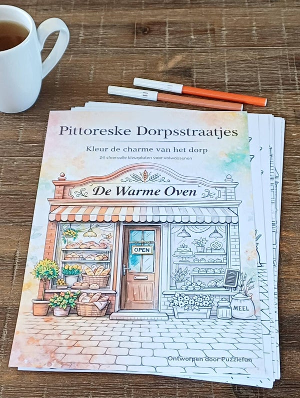 Pittoreske Dorpsstraatjes – Gedrukte editie
