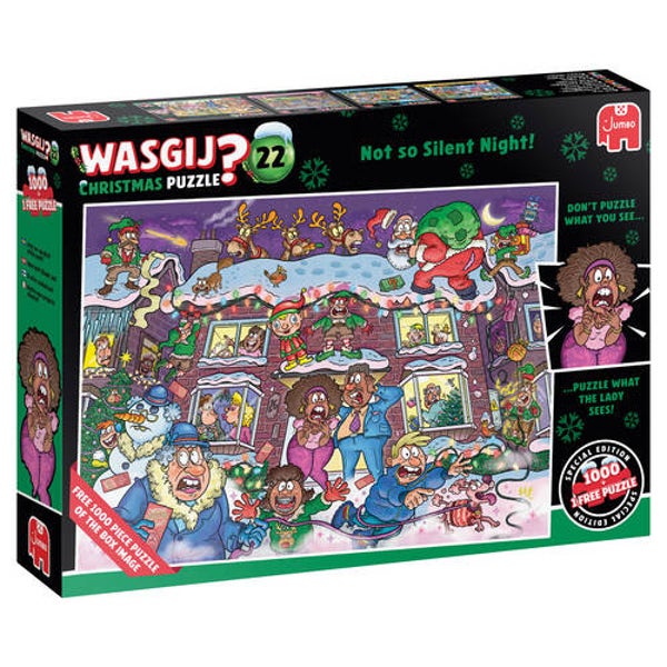 Wasgij Christmas 22 - Not So Silent Night! 2 x 1000 Stukjes