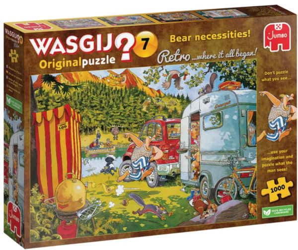 Wasgij Retro Original 7 Bear Necessitie 1000 Stukjes