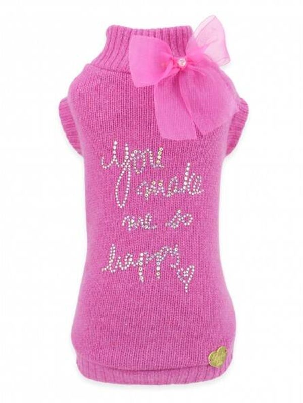 YOU MAKE ME SO HAPPY PULL FUXIA