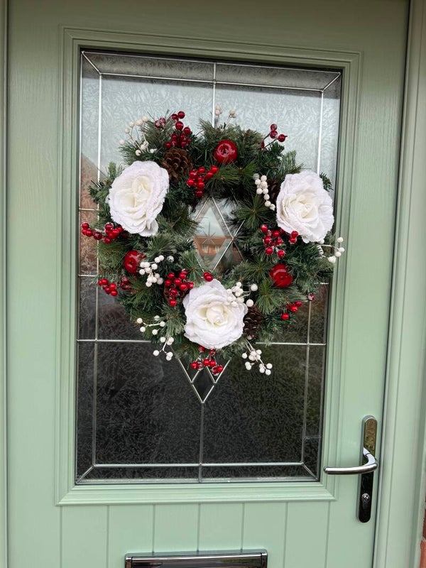 White rose Christmas