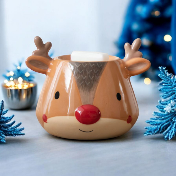 Brûle-parfum Renne de Noël