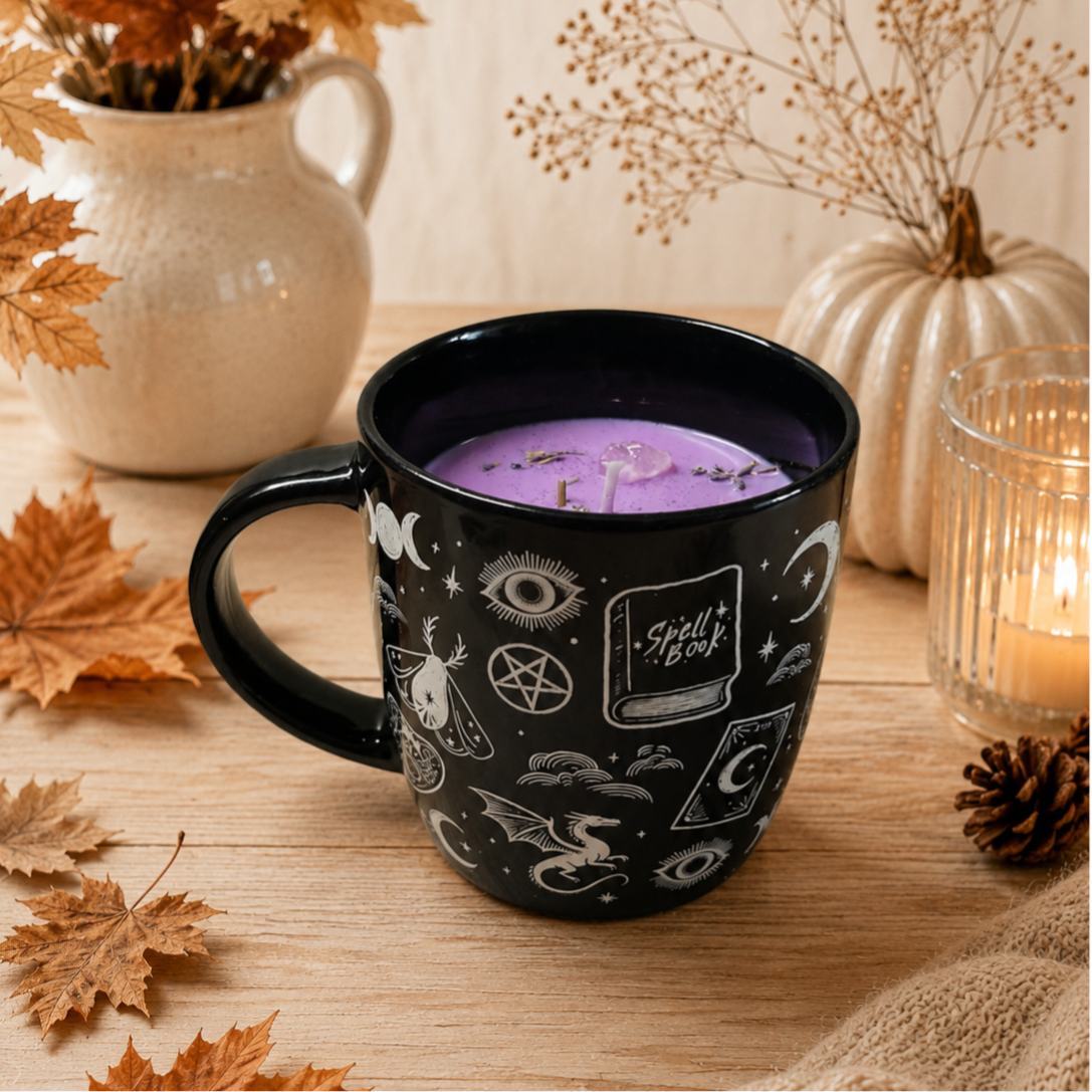 Bougie Mug Spell Book