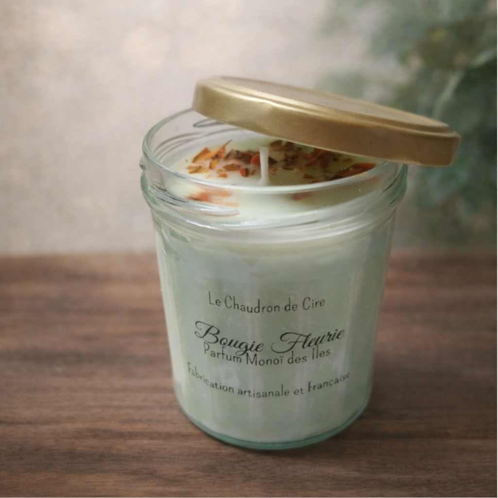 Bougie Fleurie