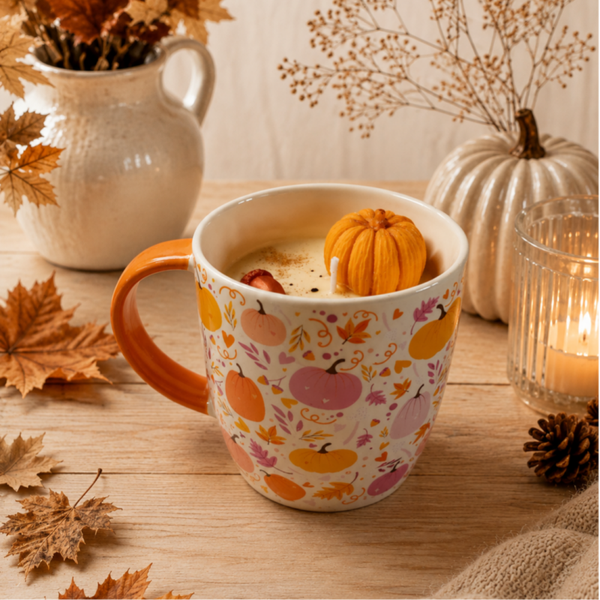 Bougie Mug Pumpkin