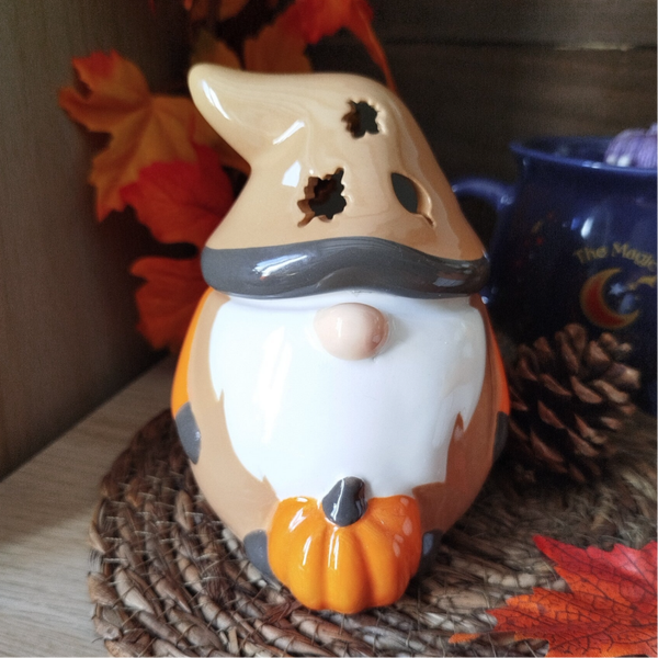 Brûle-parfum Gnome d'Automne