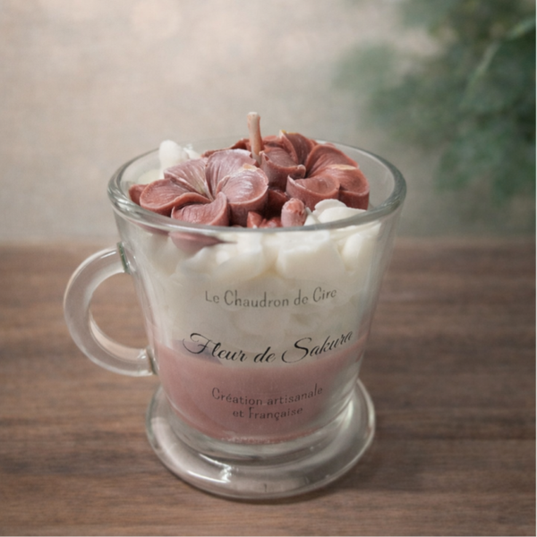 Bougie Fleur de Sakura