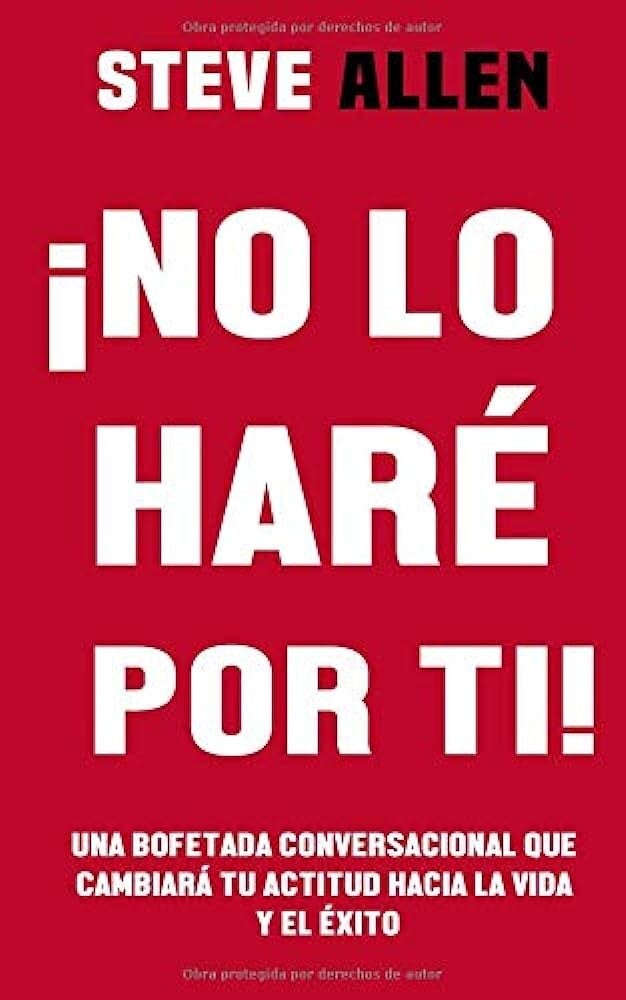 NO LO HARE POR TI !
