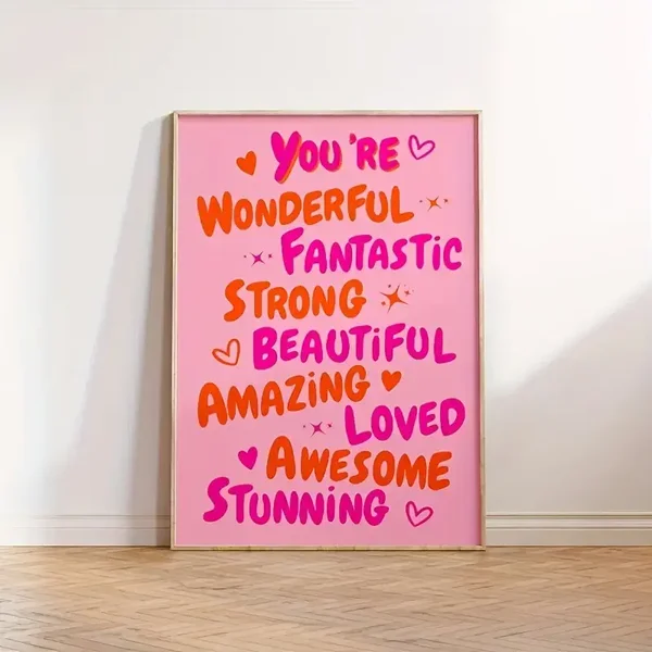Canvas Poster - Inspirational Quotes